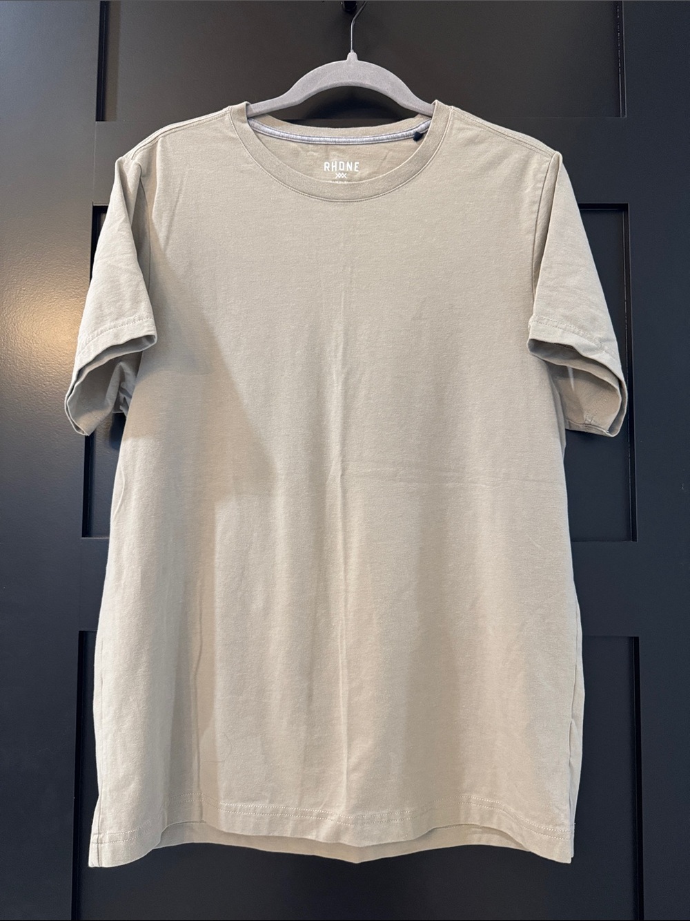 RHONE Short-Sleeve Crew Tee Olive Green